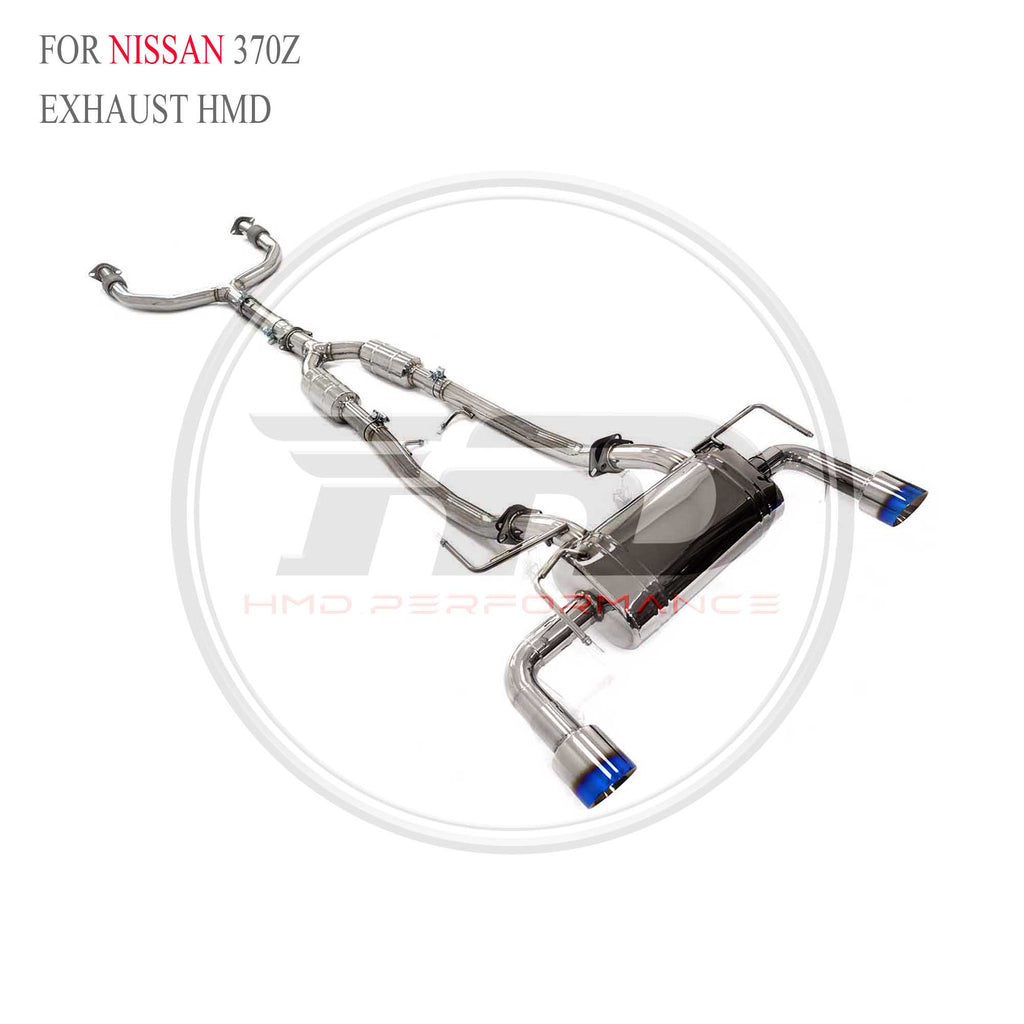 Nissan 370z Straight Catback SUS304 Racing Grade Exhaust System - 5