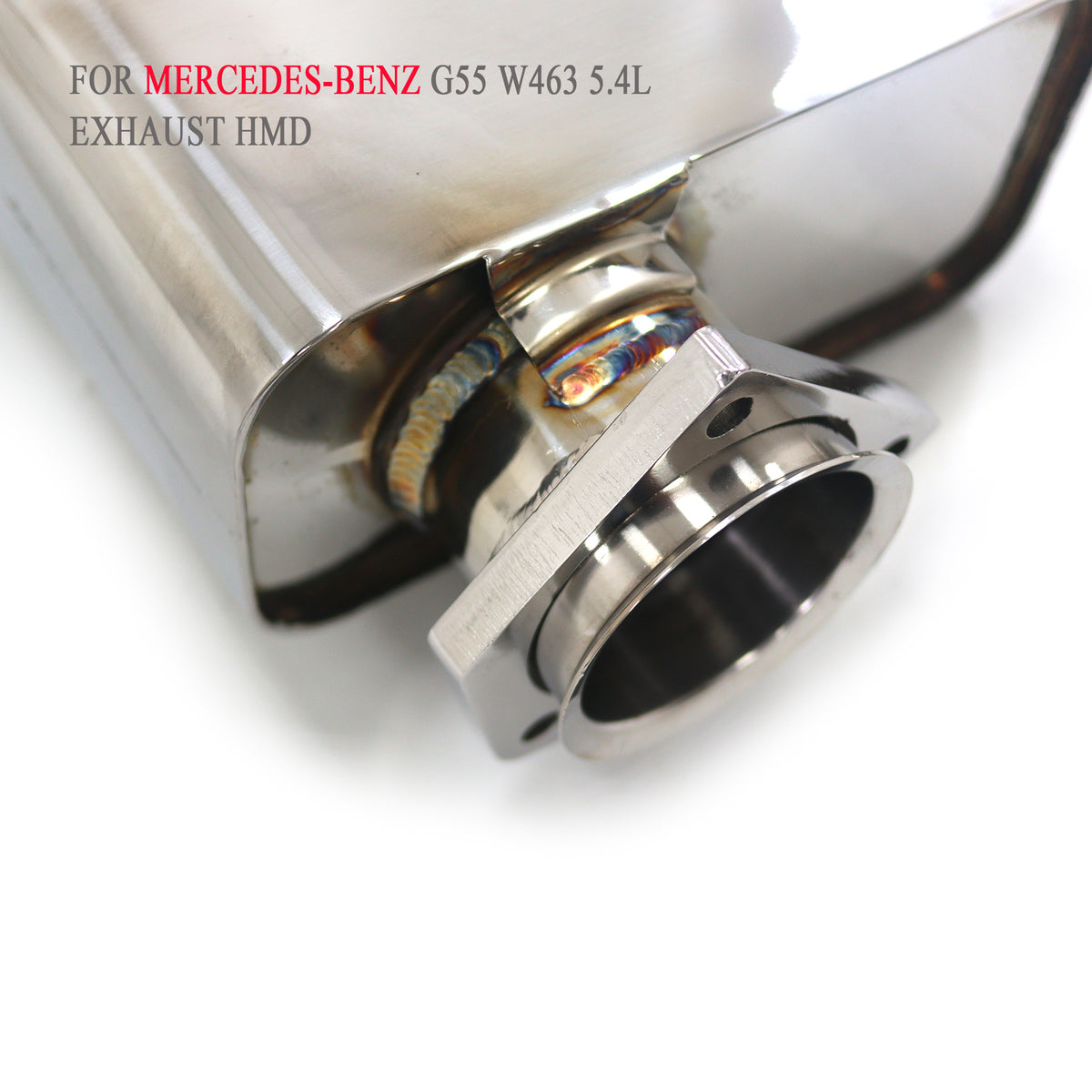 Mercedes-Benz G55 W463 5.4L Valved Catback SUS304 Racing Grade Exhaust System - 3