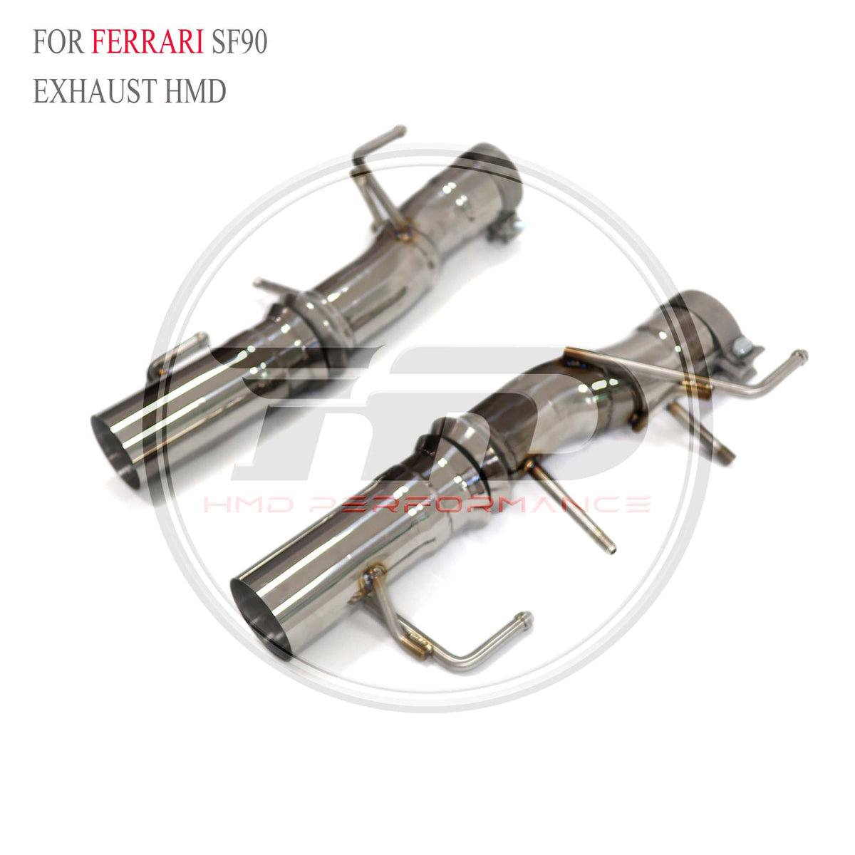Ferrari SF90 Straight Catback SUS304 Racing Grade Exhaust System - 4
