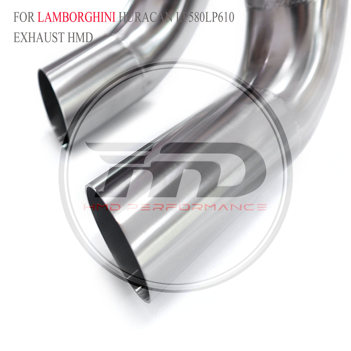 Lamborghini catback SUS304 Straight Sport Exhaust System - 5