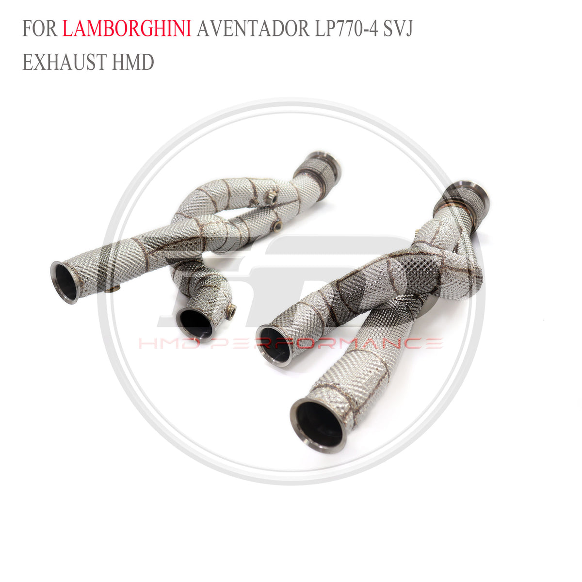 Lamborghini Aventador SVJ LP770-4 2018-2022 Stainless Steel Downpipe - 5