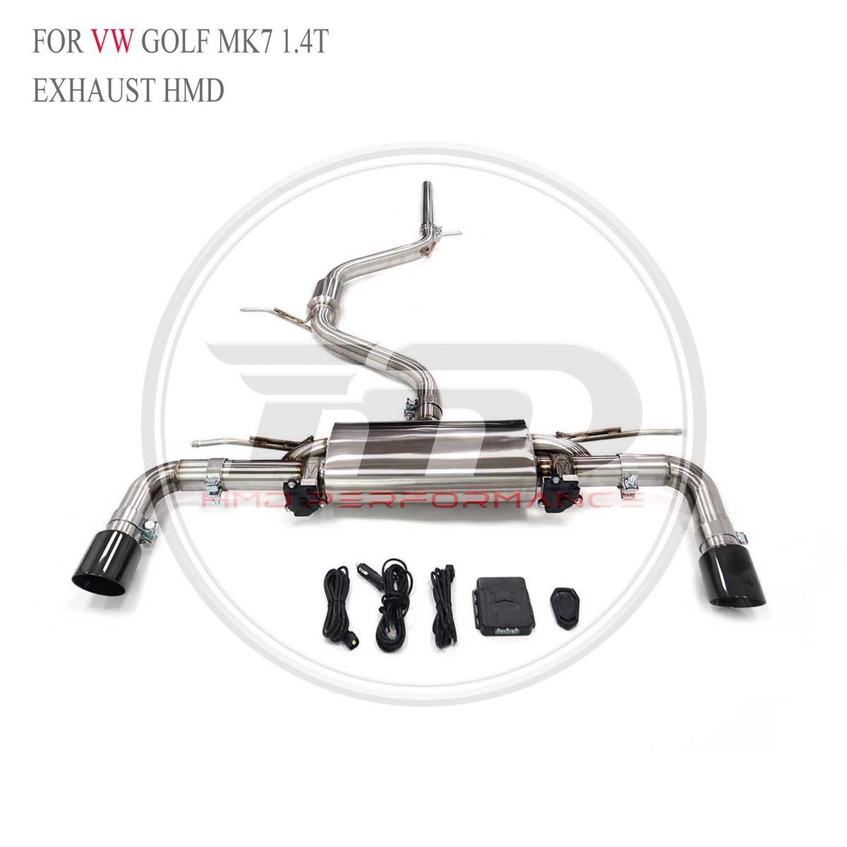 Volkswagen Golf MK7 1.4T catback SUS304 Sport Exhaust System - 5