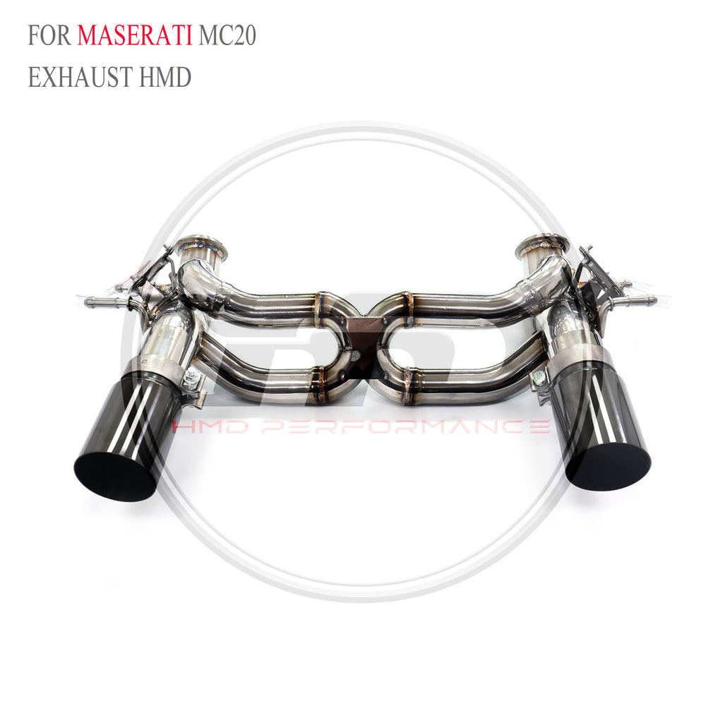 Maserati MC20 catback SUS304 Racing Grade Exhaust System - 4