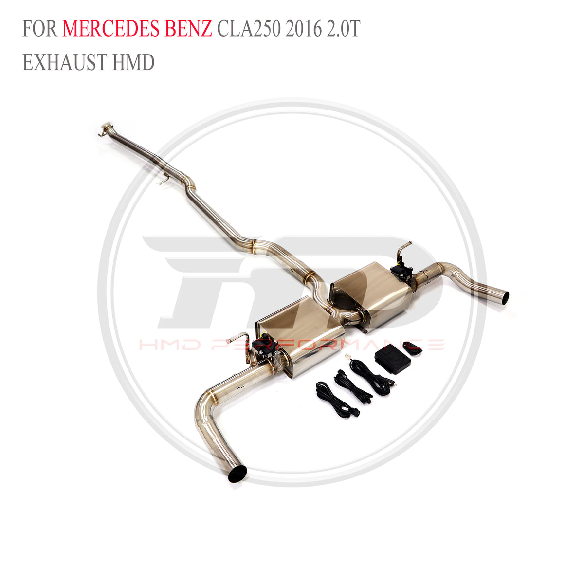 Mercedes-Benz CLA250 2016 2.0T catback SUS304 Sport Exhaust System - 4