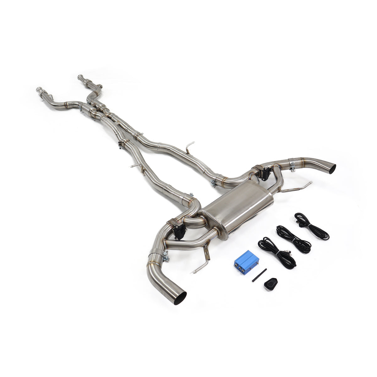 Mercedes-Benz GLC43 X253 3.0T Valved Catback SUS304 Racing Grade Exhaust System - 1