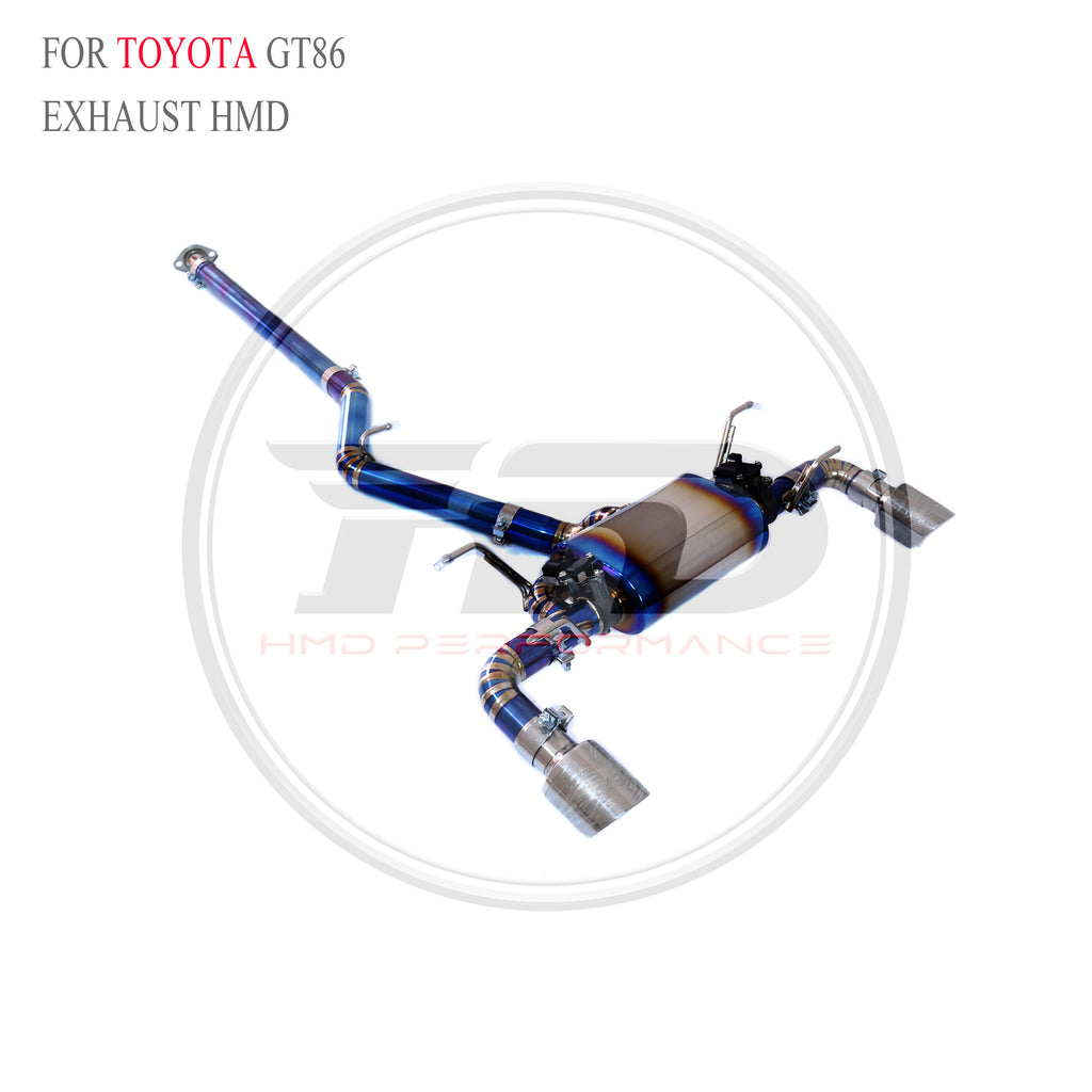 Toyota GT86 catback Titanium Racing Grade Exhaust System - 4