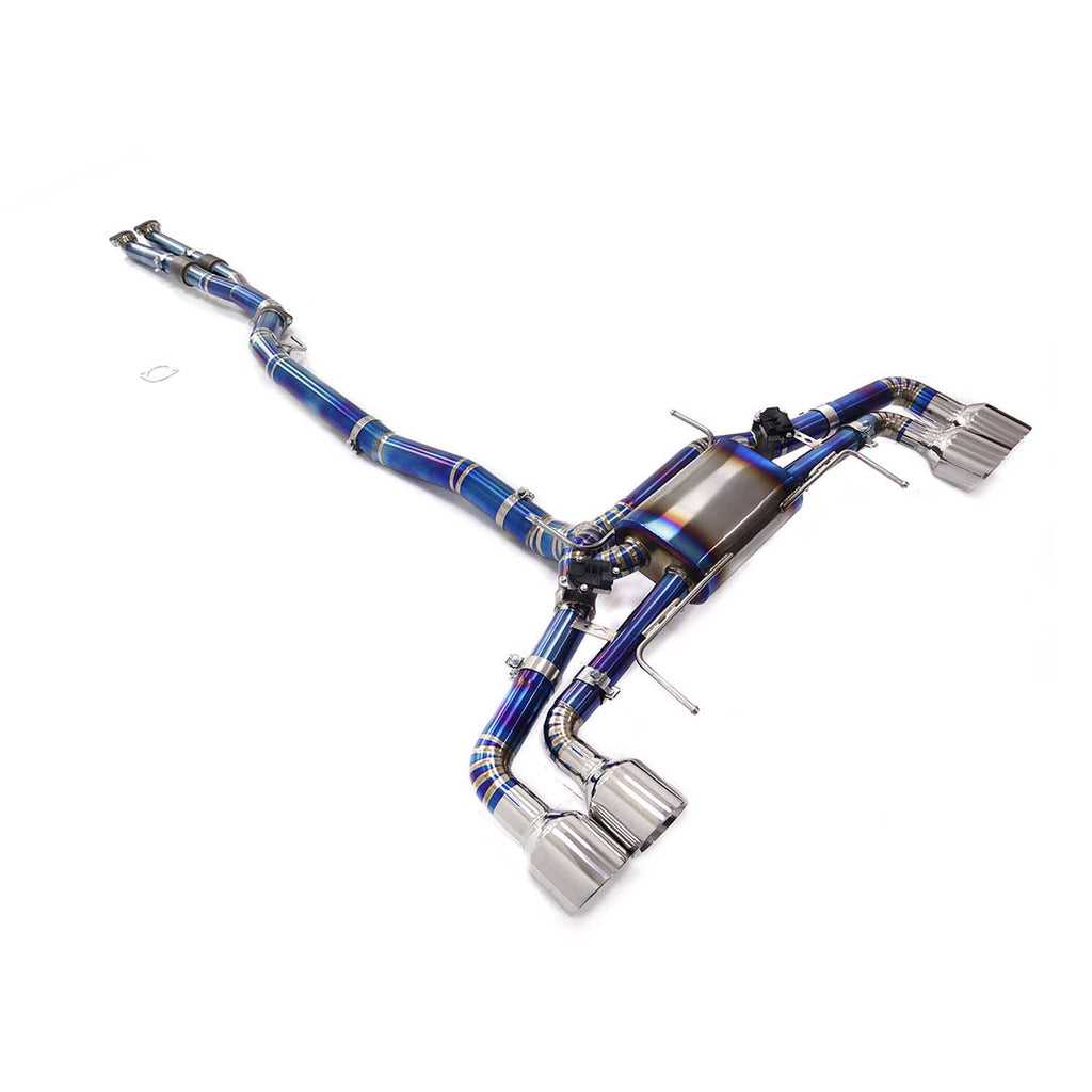 Nissan GT-R R35 catback Titanium Racing Grade Exhaust System - 1