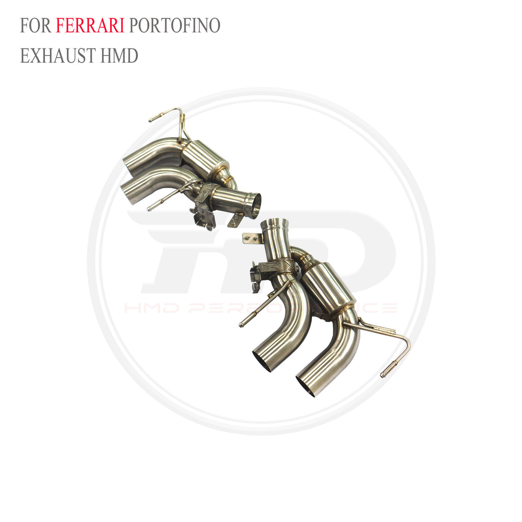 Ferrari Portofino catback SUS304 Racing Grade Exhaust System - 6