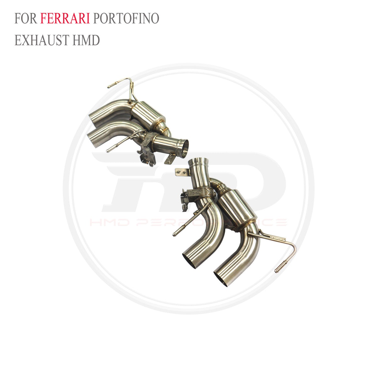 Ferrari Portofino catback SUS304 Racing Grade Exhaust System - 6