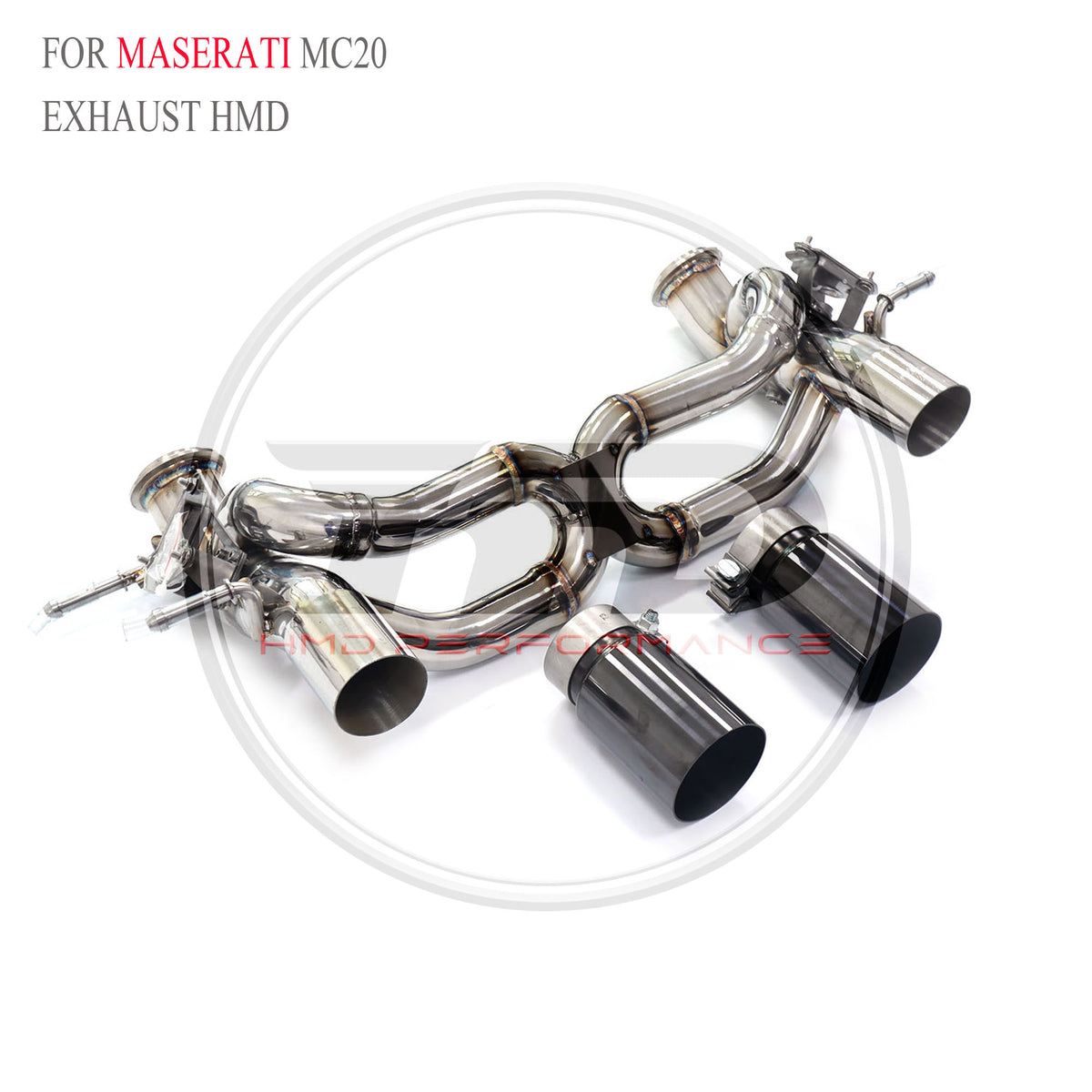 Maserati MC20 catback SUS304 Racing Grade Exhaust System - 5