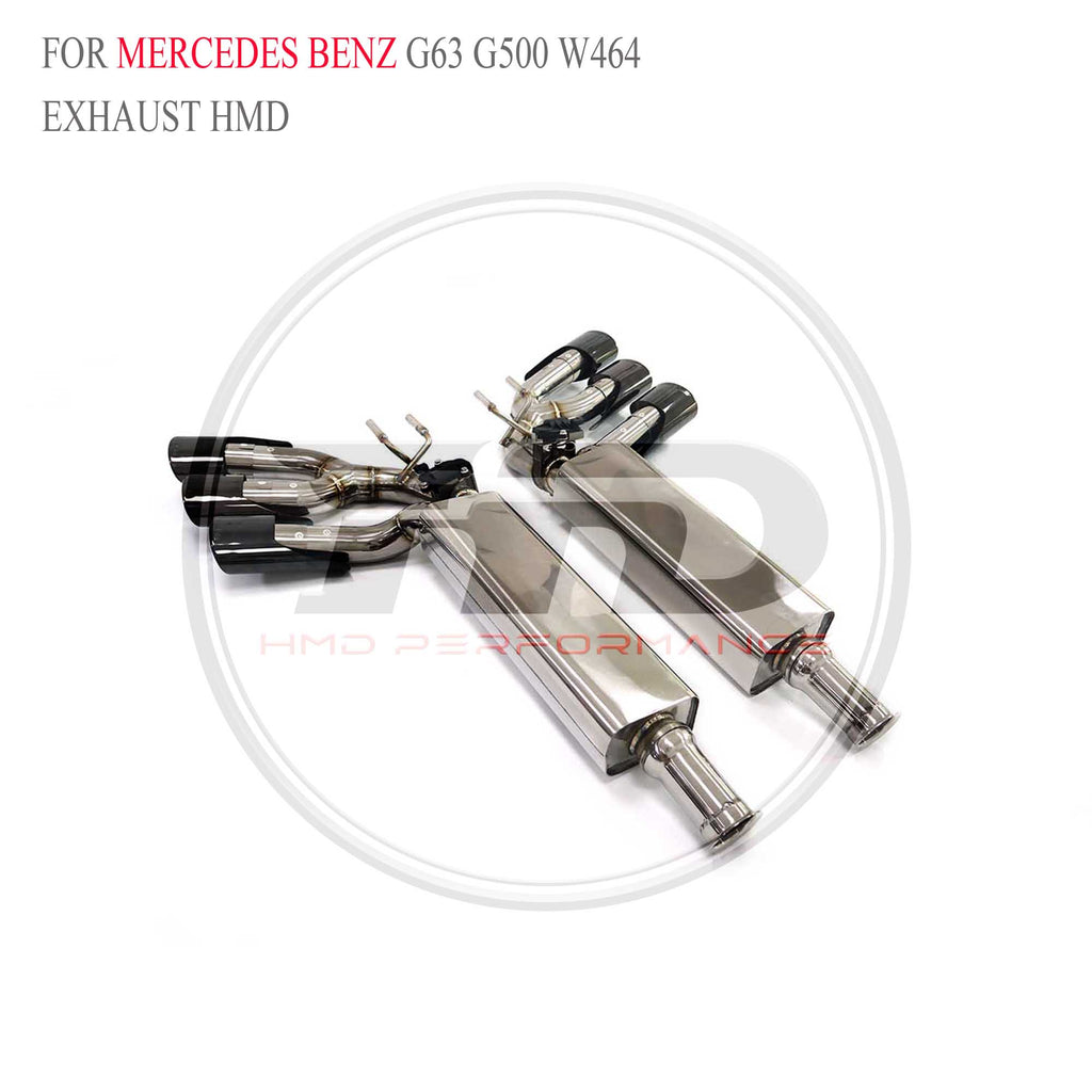 Mercedes-Benz G63 G500 W464 catback SUS304 Sport Exhaust System - 4
