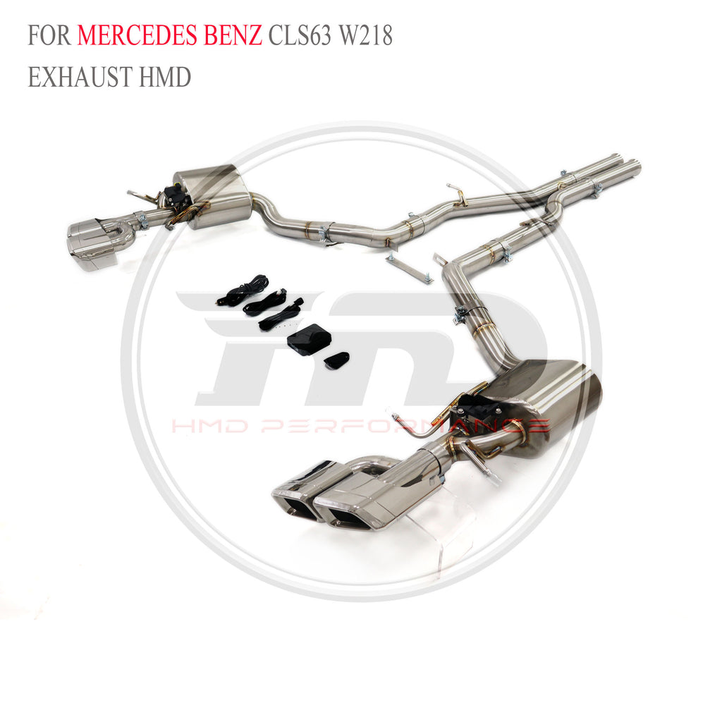 Mercedes-Benz CLS63 W218 catback SUS304 Sport Exhaust System - 5