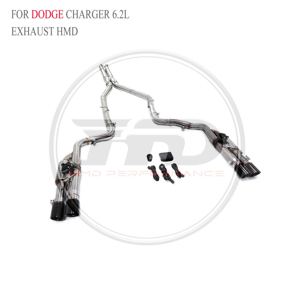 Dodge Charger 6.2L catback SUS304 Sport Exhaust System - 6