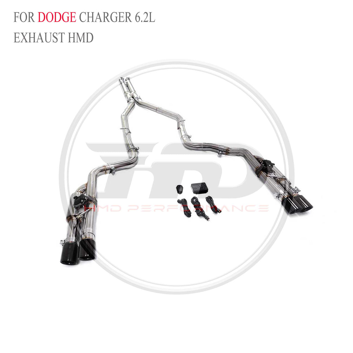 Dodge Charger 6.2L catback SUS304 Sport Exhaust System - 6