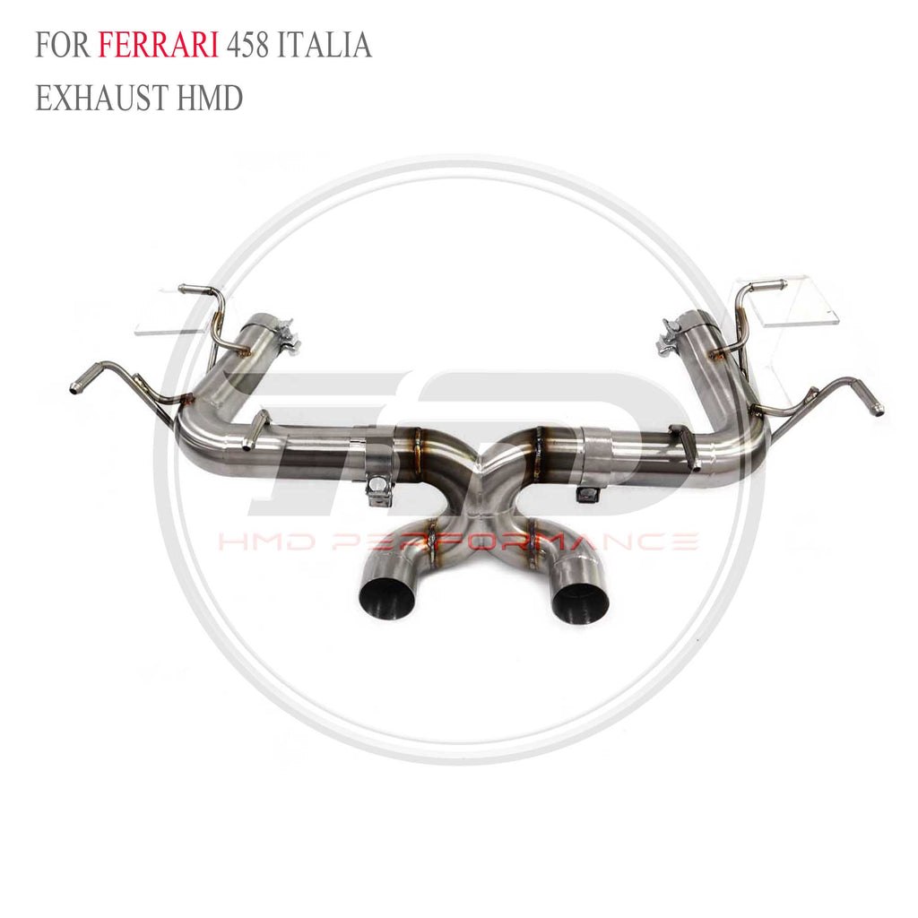 Ferrari 458 Italia catback SUS304 Racing Grade Exhaust System - 6