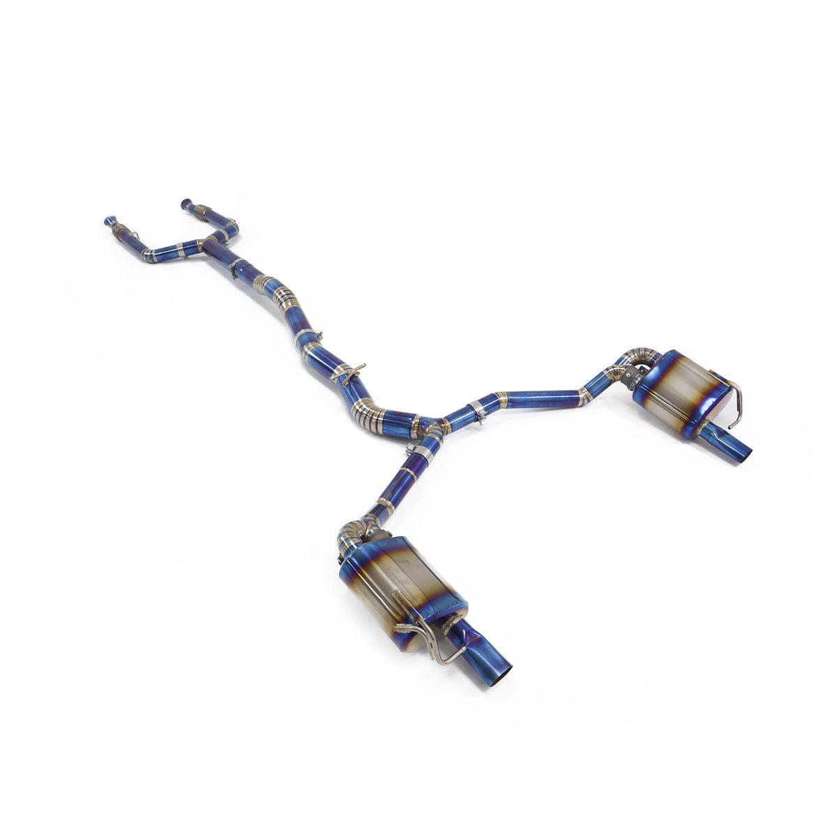 Mercedes-Benz E43 W213 3.0T Valved Catback Titanium Racing Grade Exhaust System - 1