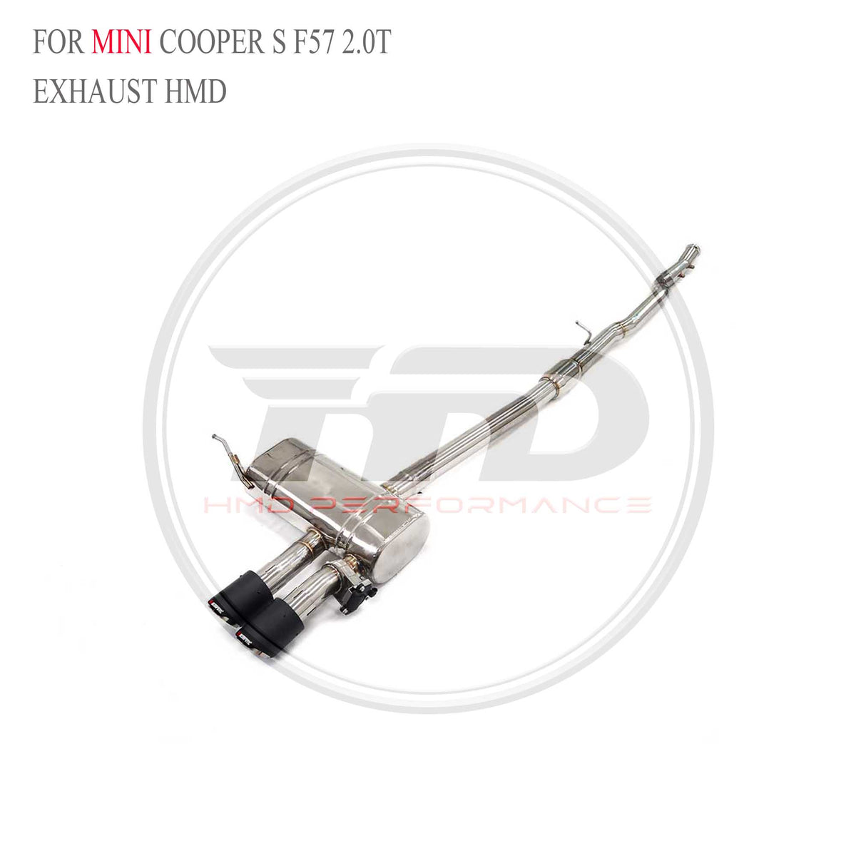 MINI Cooper S F57 2.0T catback SUS304 Racing Grade Exhaust System - 6