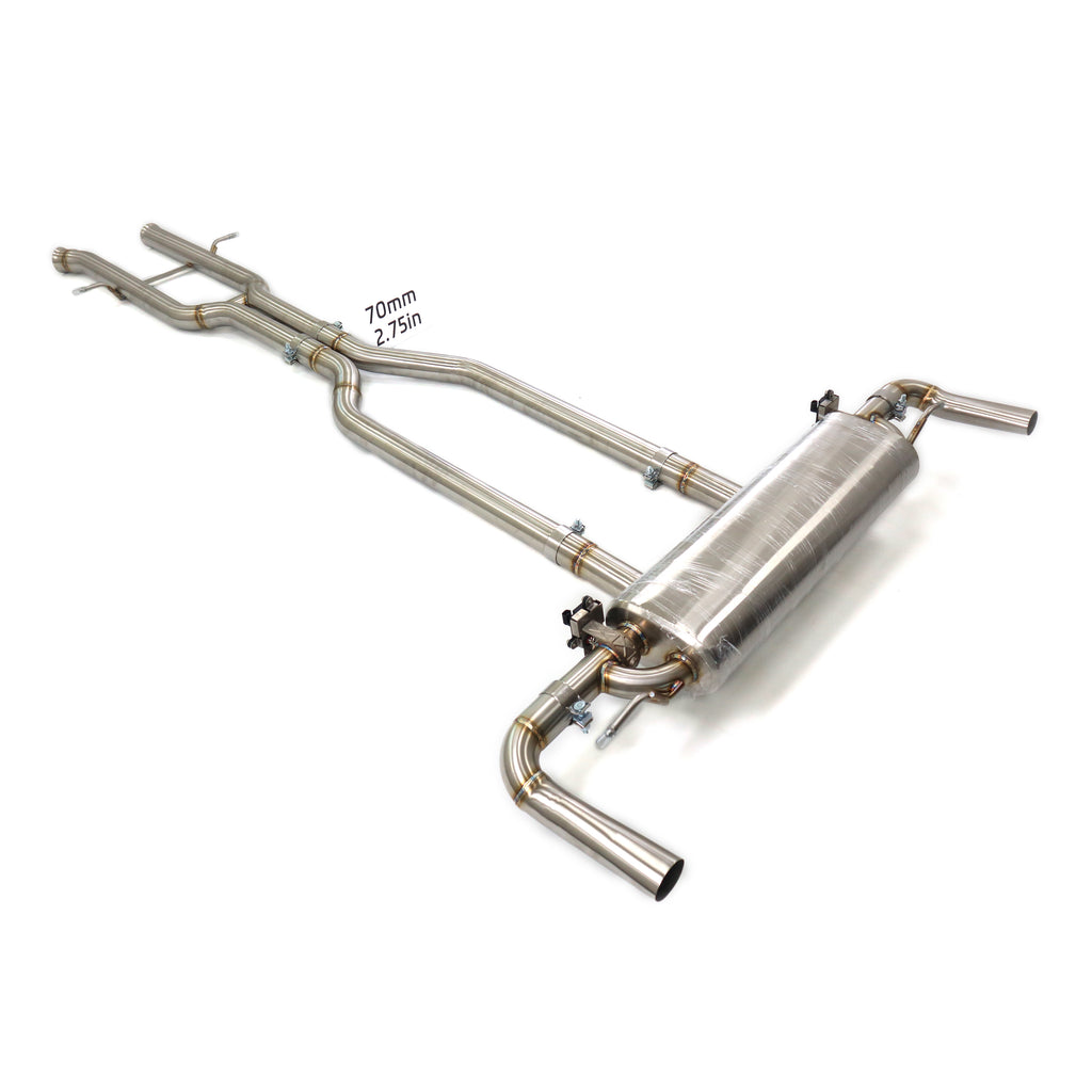 Mercedes-Benz ML500 W166 catback SUS304 Valved Sport Exhaust System - 1