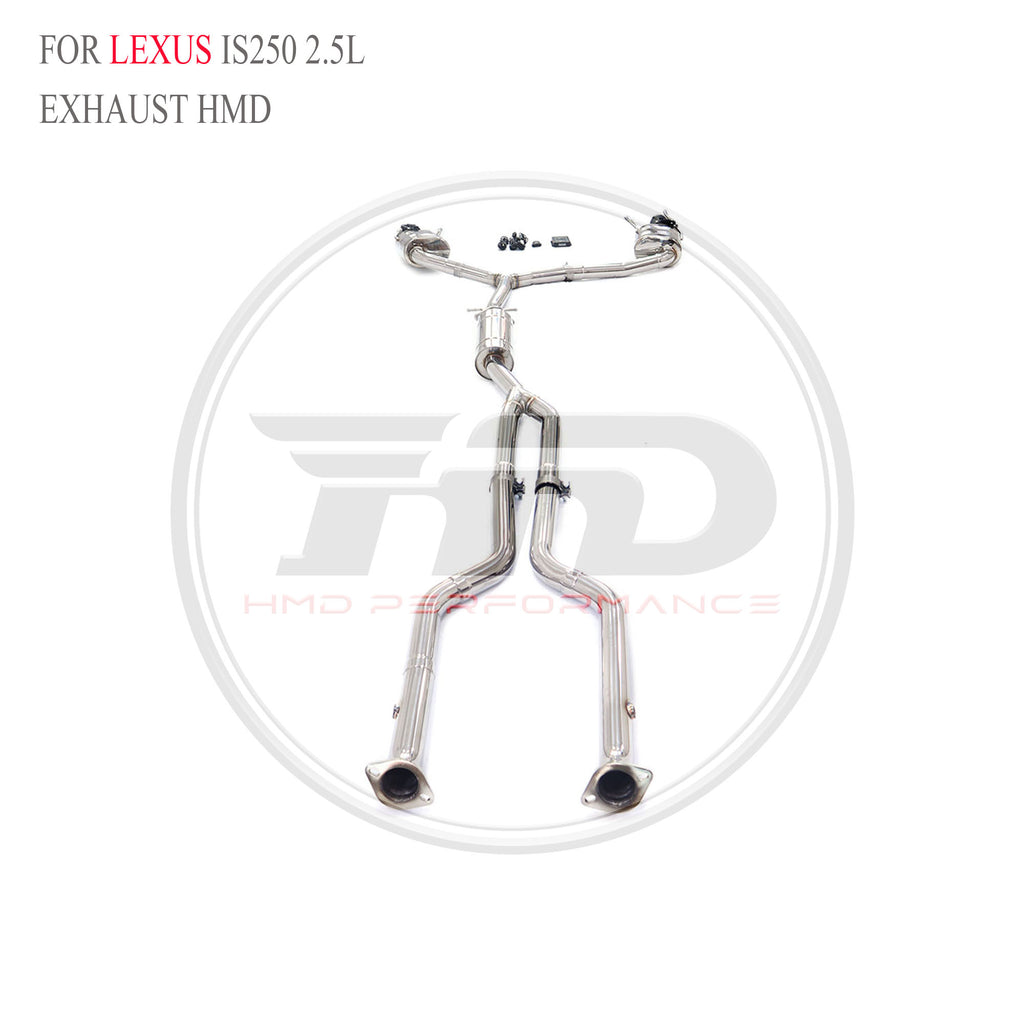 Lexus IS250 2.5L catback SUS304 Sport Exhaust System - 3
