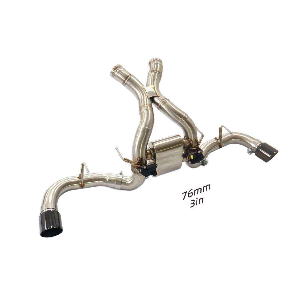 McLaren 570S Valved Axle-Back SUS304 Racing Grade Exhaust System - 1