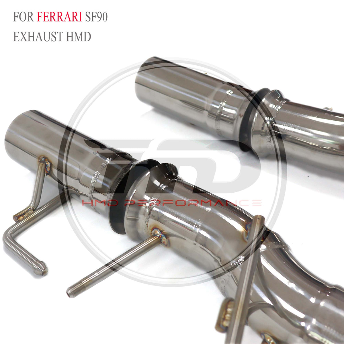 Ferrari SF90 Straight Catback SUS304 Racing Grade Exhaust System - 5