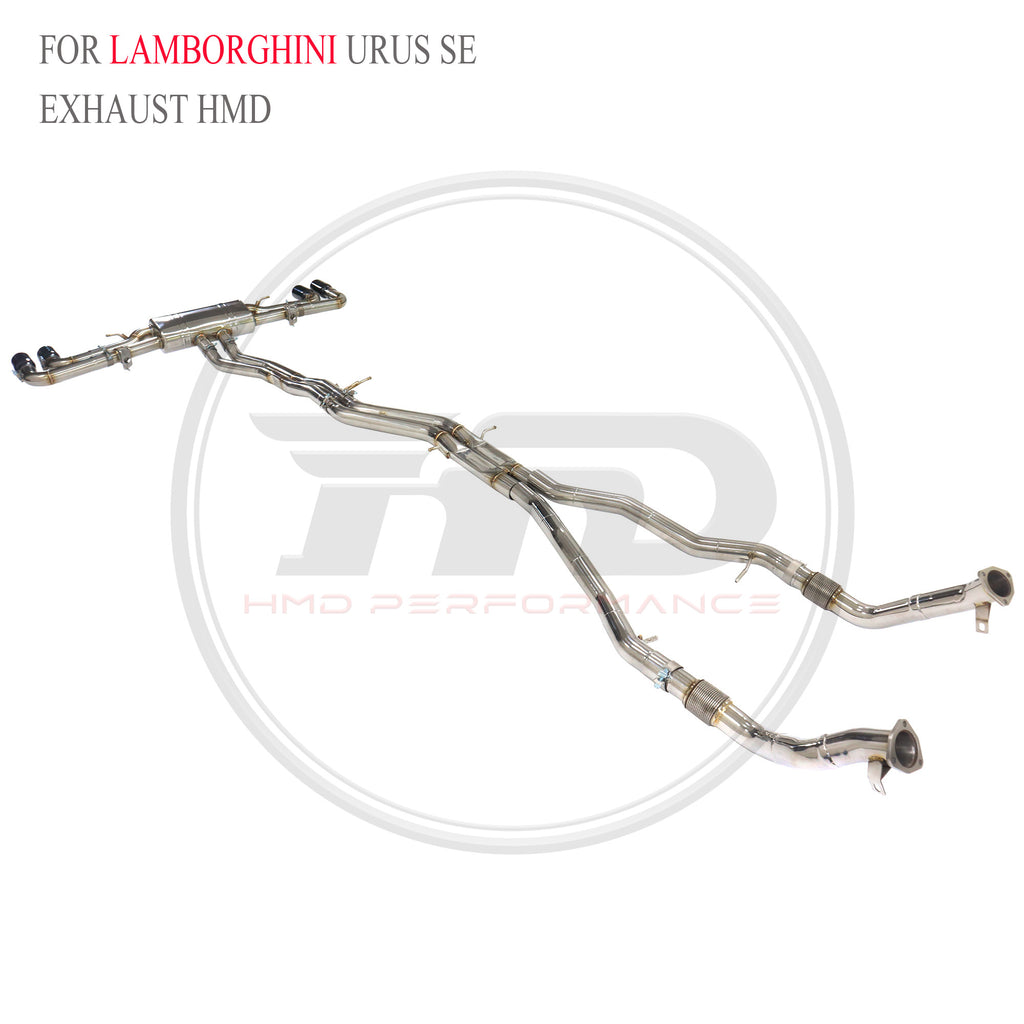 Lamborghini URUS SE Full Set Valved Catback SUS304 Racing Grade Exhaust System - 2