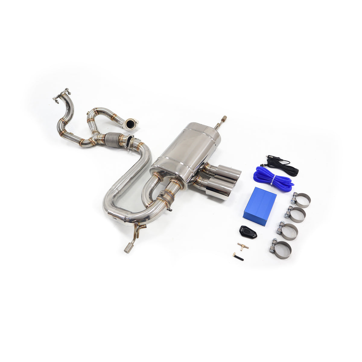 Lotus Evora 3.5T Full Set Valved Catback SUS304 Racing Grade Exhaust System - 1