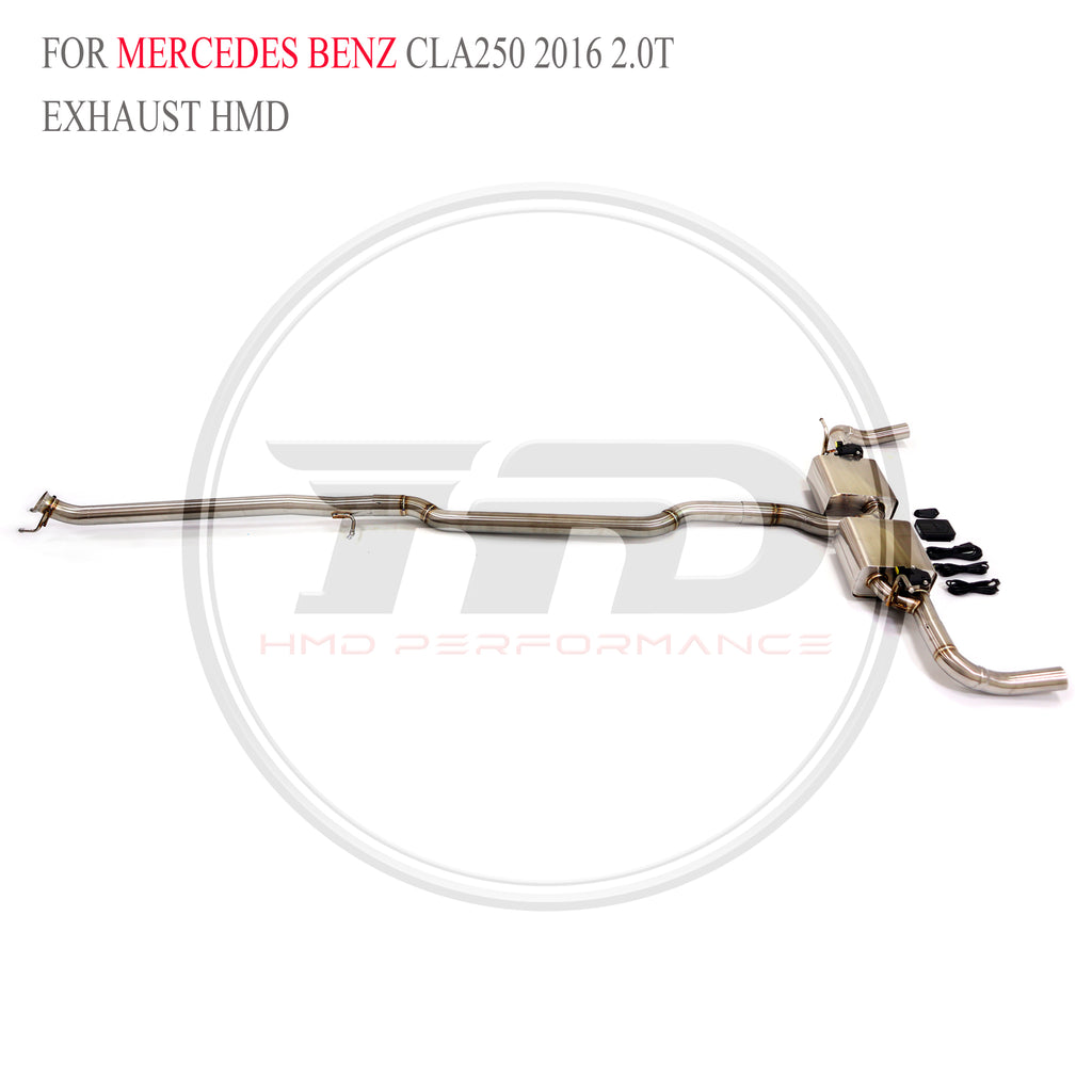 Mercedes-Benz CLA250 2016 2.0T catback SUS304 Sport Exhaust System - 6