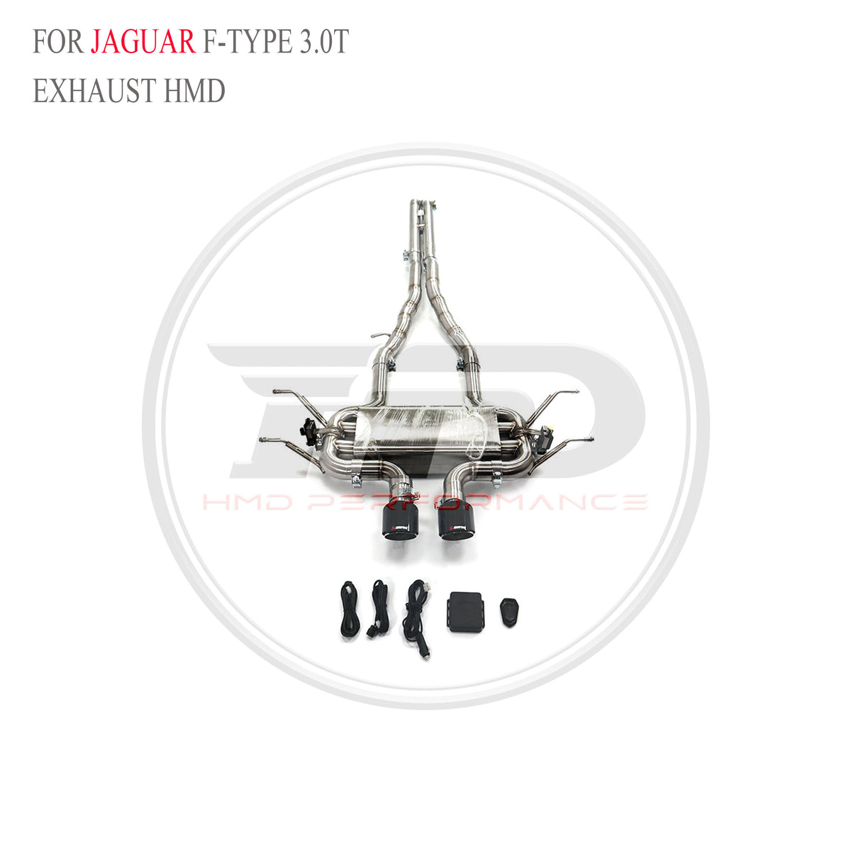 Jaguar F-Type 3.0T catback SUS304 Racing Grade Exhaust System - 3