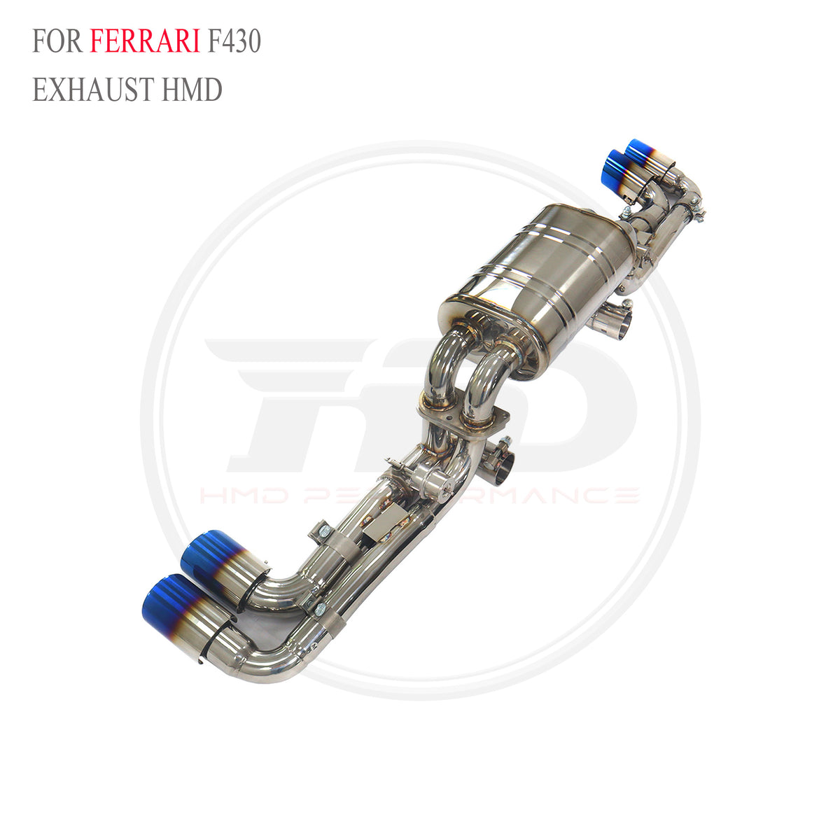 Ferrari F430 4.3L Valved Axle-Back SUS304 Racing Grade Exhaust System - 5