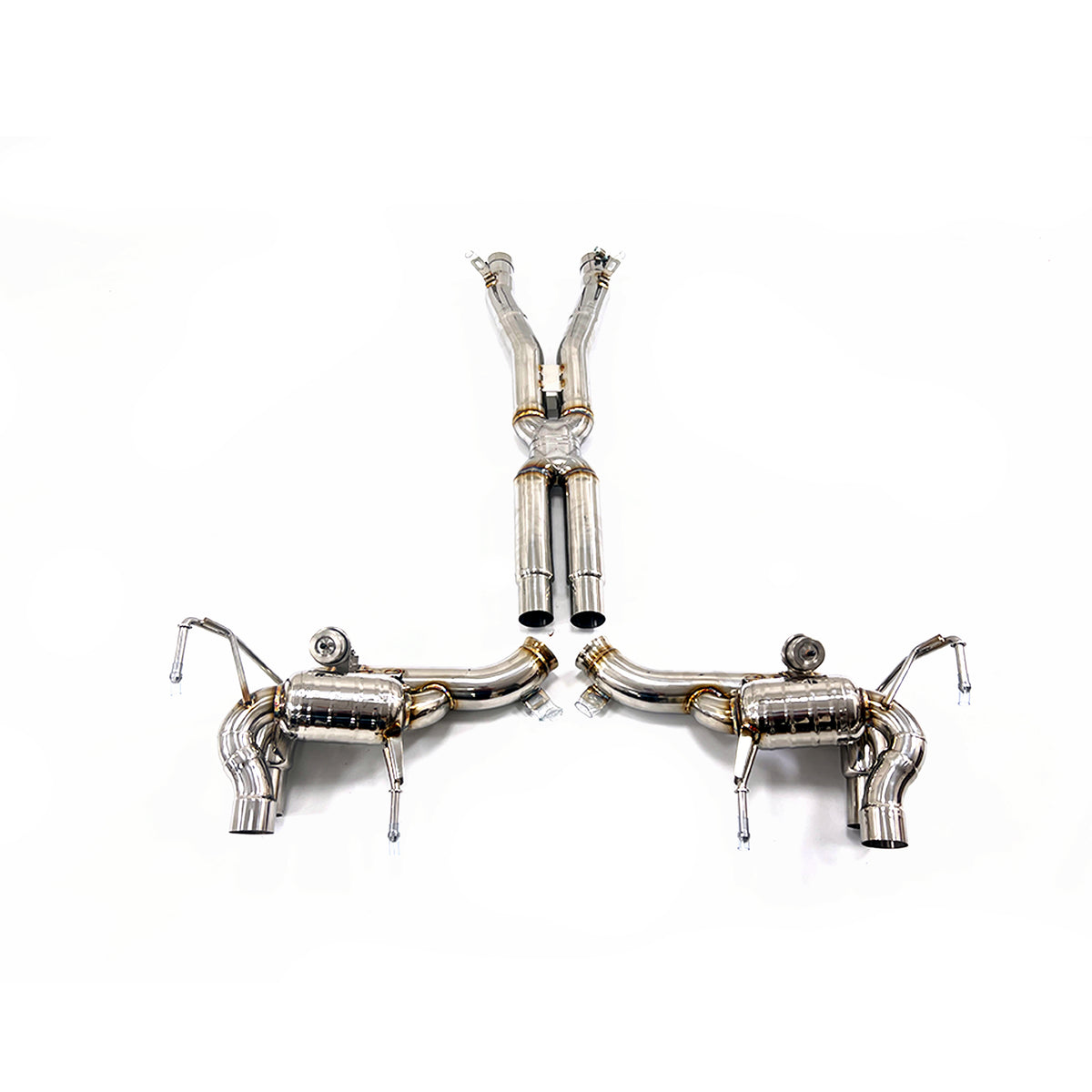 Ferrari California 4.3L catback with X pipe SUS304 Sport Exhaust System - 1