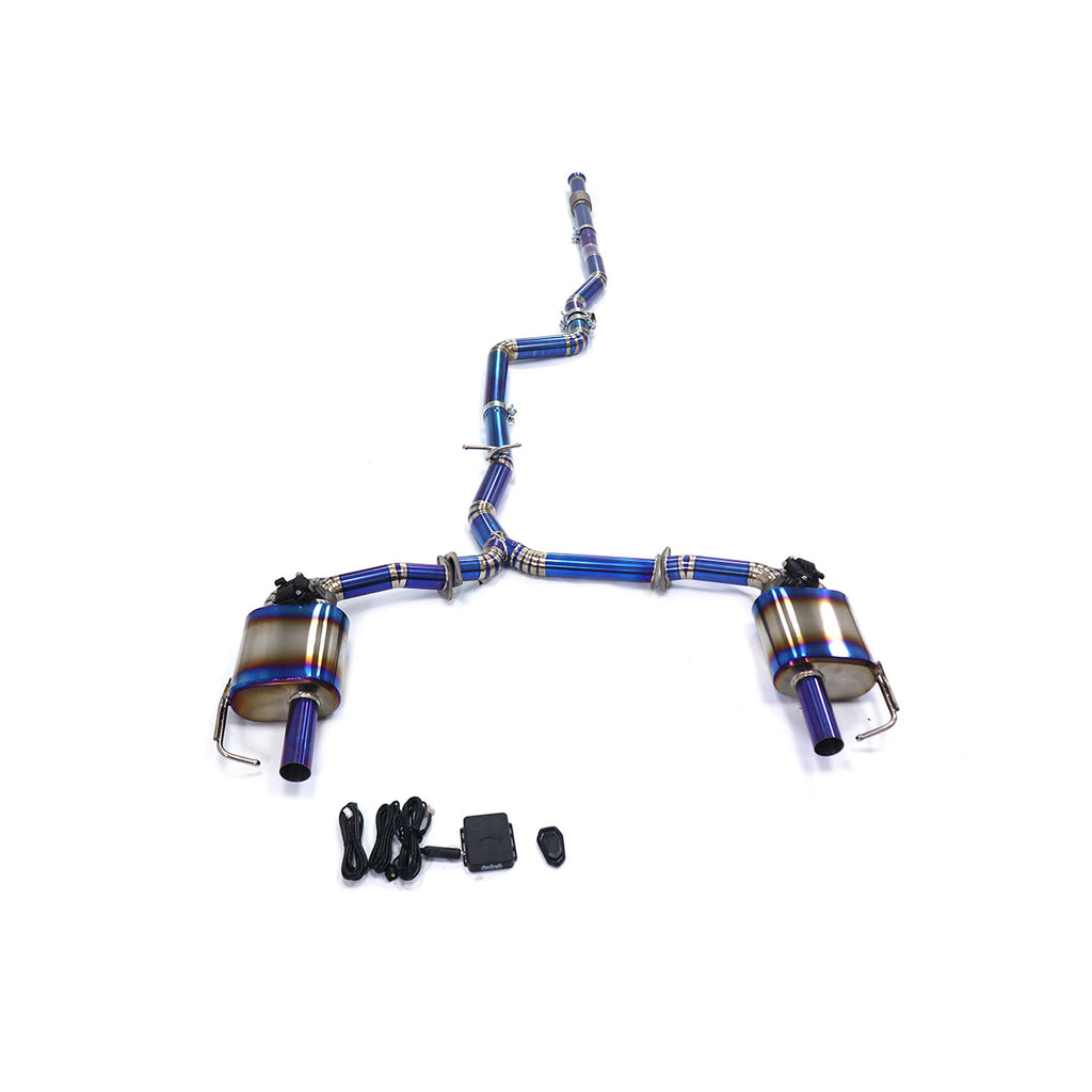 Mercedes-Benz C300 W205 2.0T catback Titanium Sport Exhaust System - 2