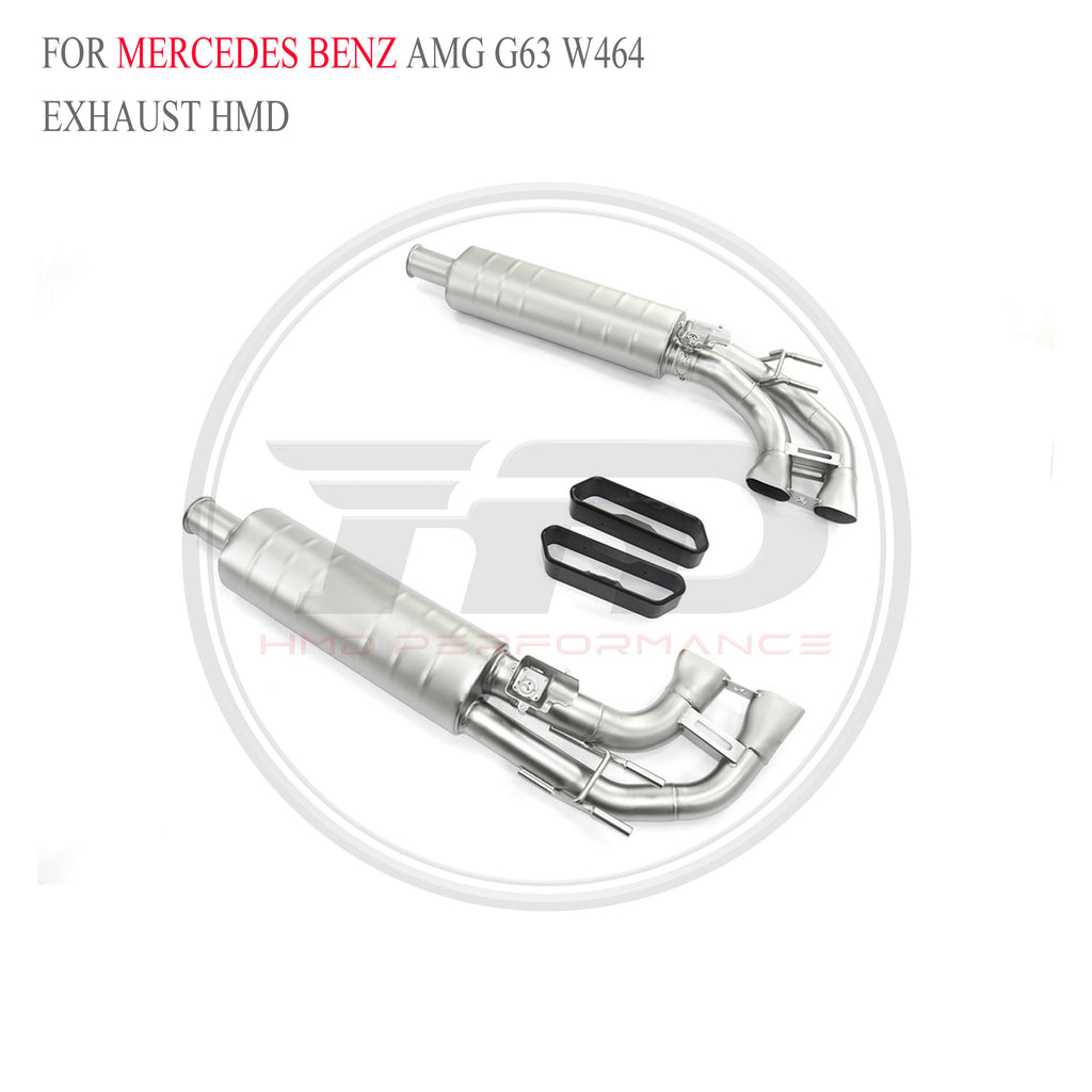 Mercedes-Benz AMG G63 W464 catback SUS304 Sport Exhaust System - 3