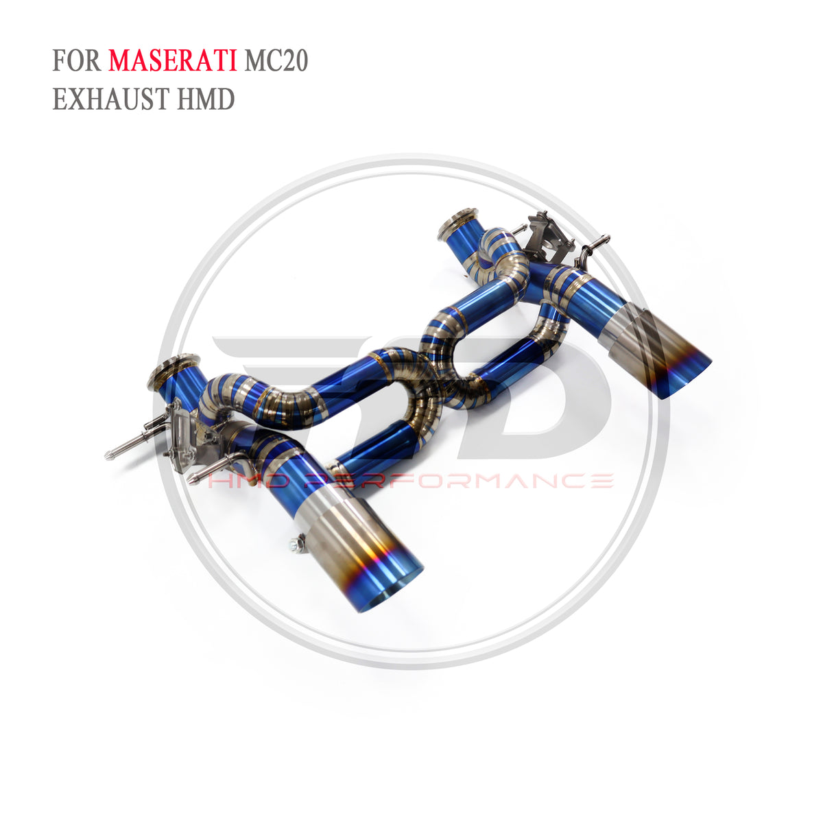 Maserati MC20 catback Titanium Sport Exhaust System - 5