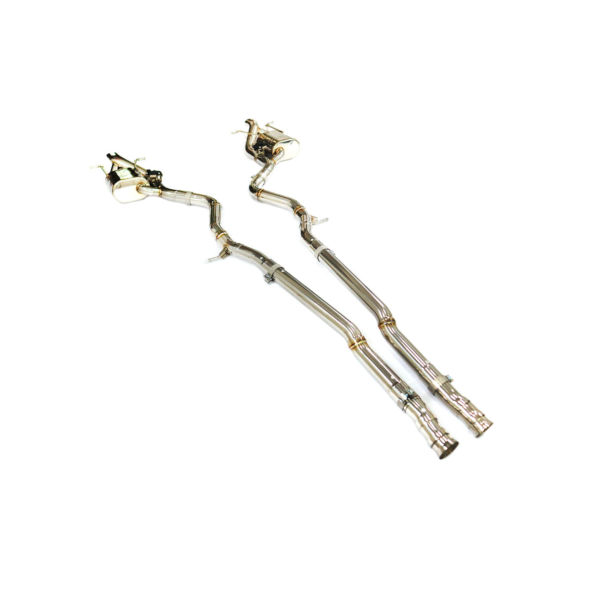 Mercedes-Benz S560 W222 4.0T catback SUS304 Racing Grade Exhaust System - 2