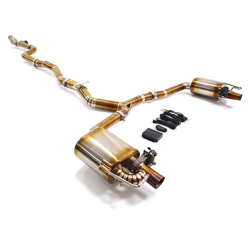 Mercedes-Benz C200 Coupe W205 Valved Catback Titanium Racing Grade Exhaust System - 2