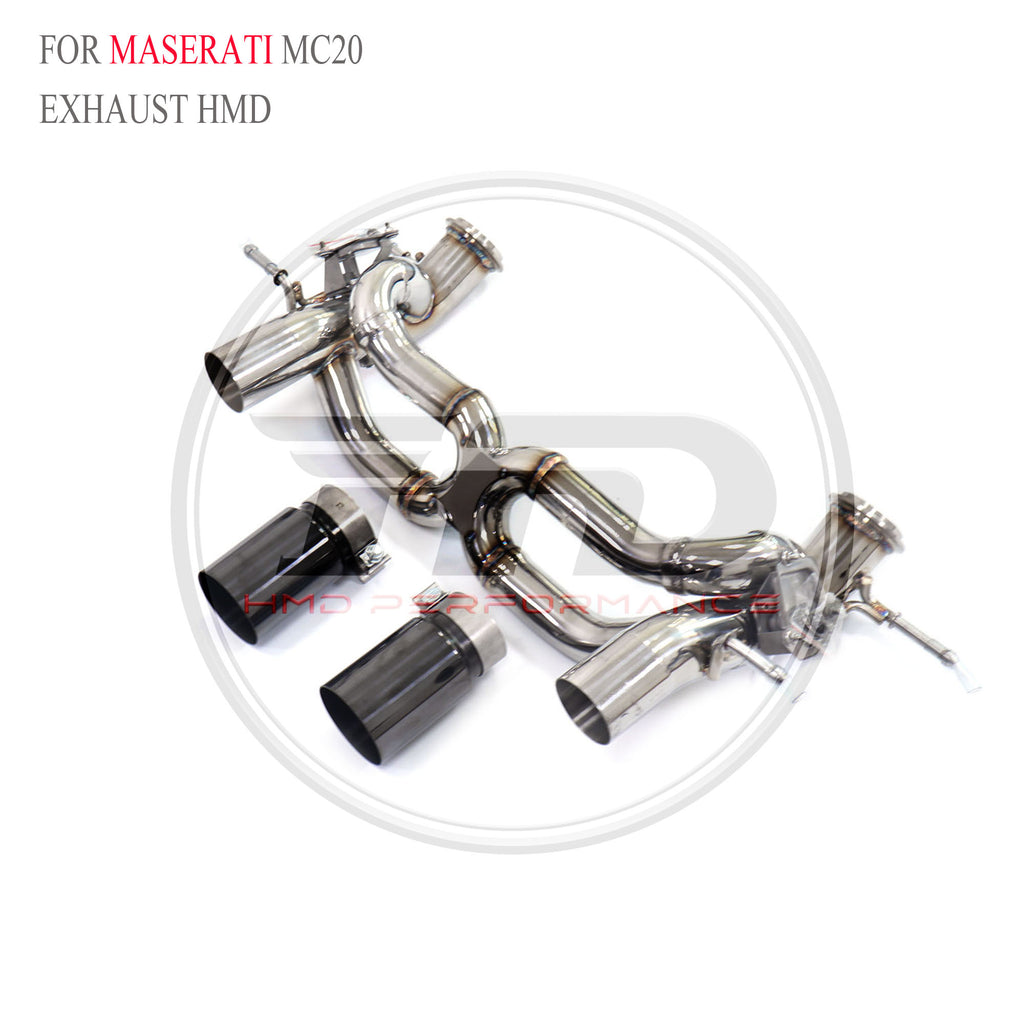 Maserati MC20 catback SUS304 Racing Grade Exhaust System - 6