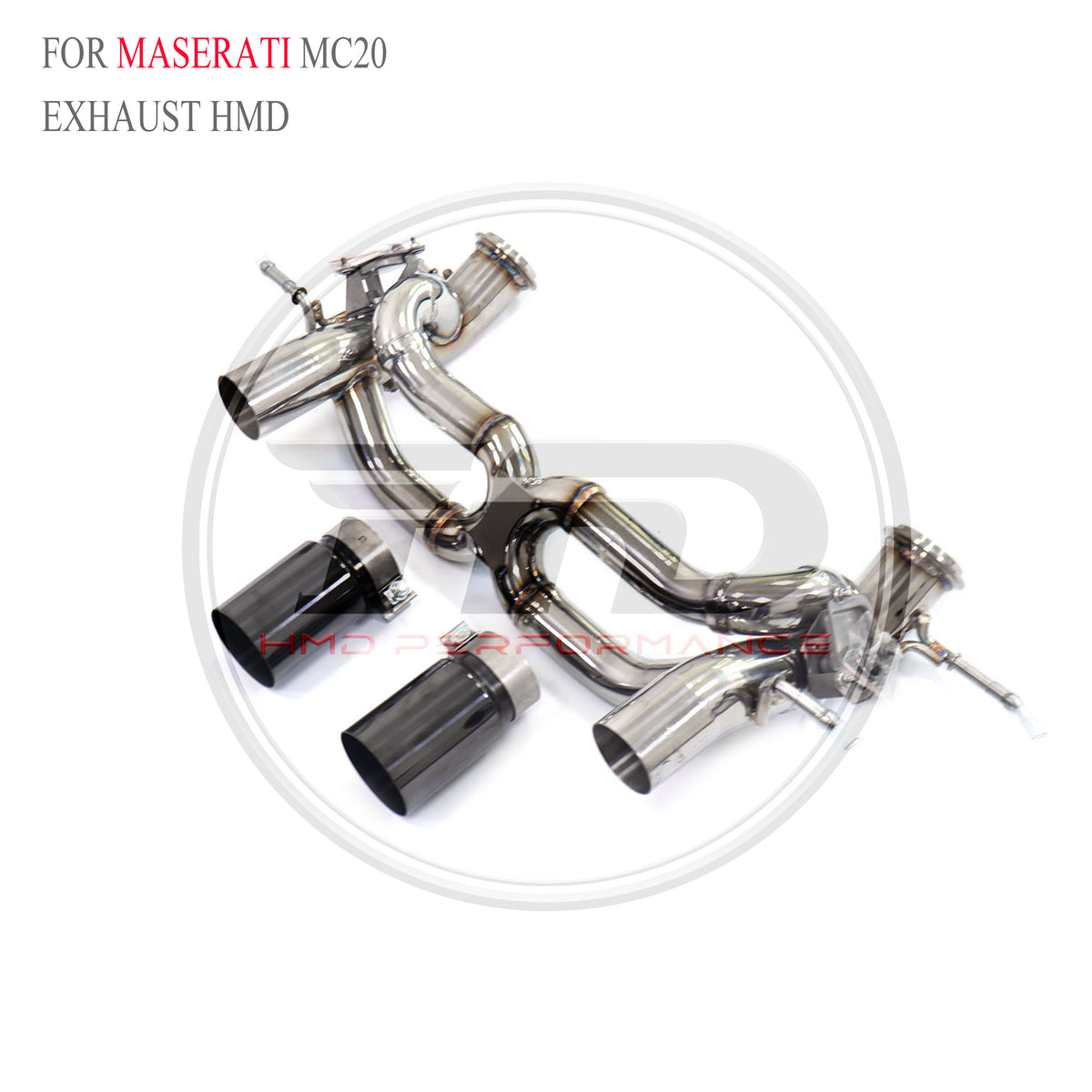 Maserati MC20 catback SUS304 Racing Grade Exhaust System - 6