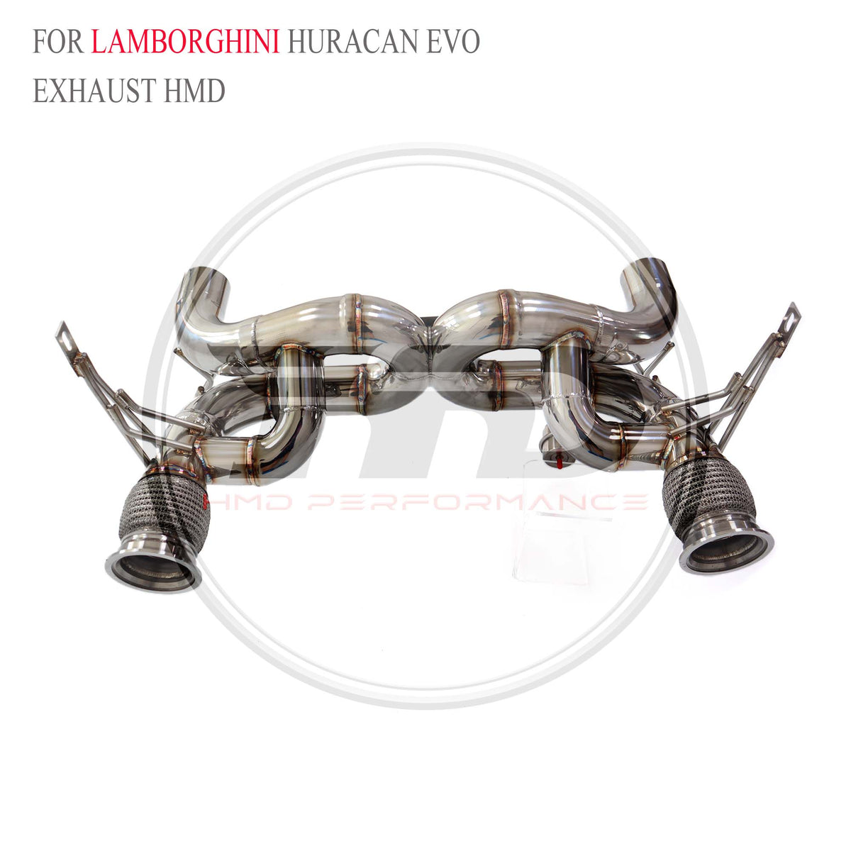 Lamborghini Huracan EVO Straight Catback SUS304 Racing Grade Exhaust System - 2