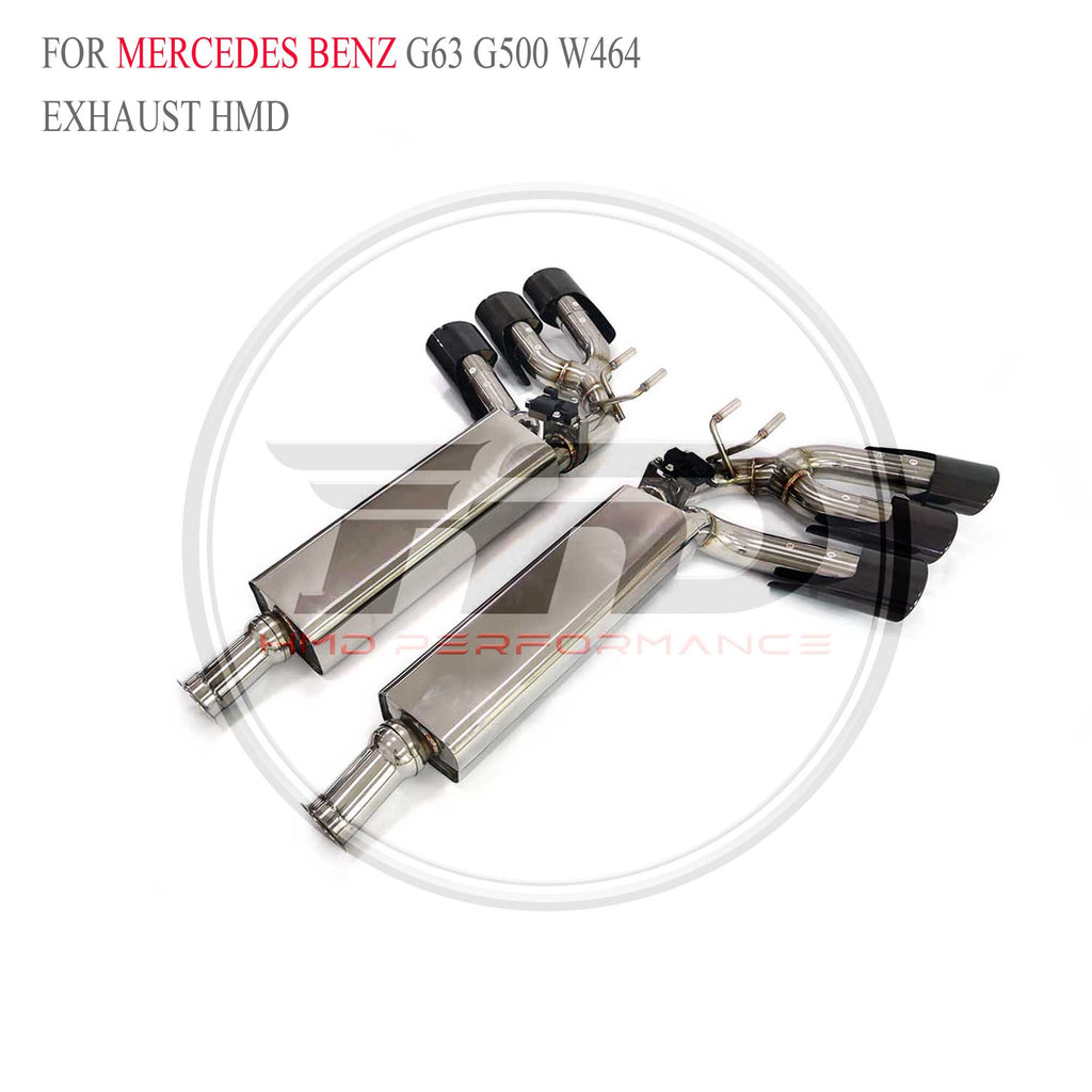 Mercedes-Benz G63 G500 W464 catback SUS304 Sport Exhaust System - 5