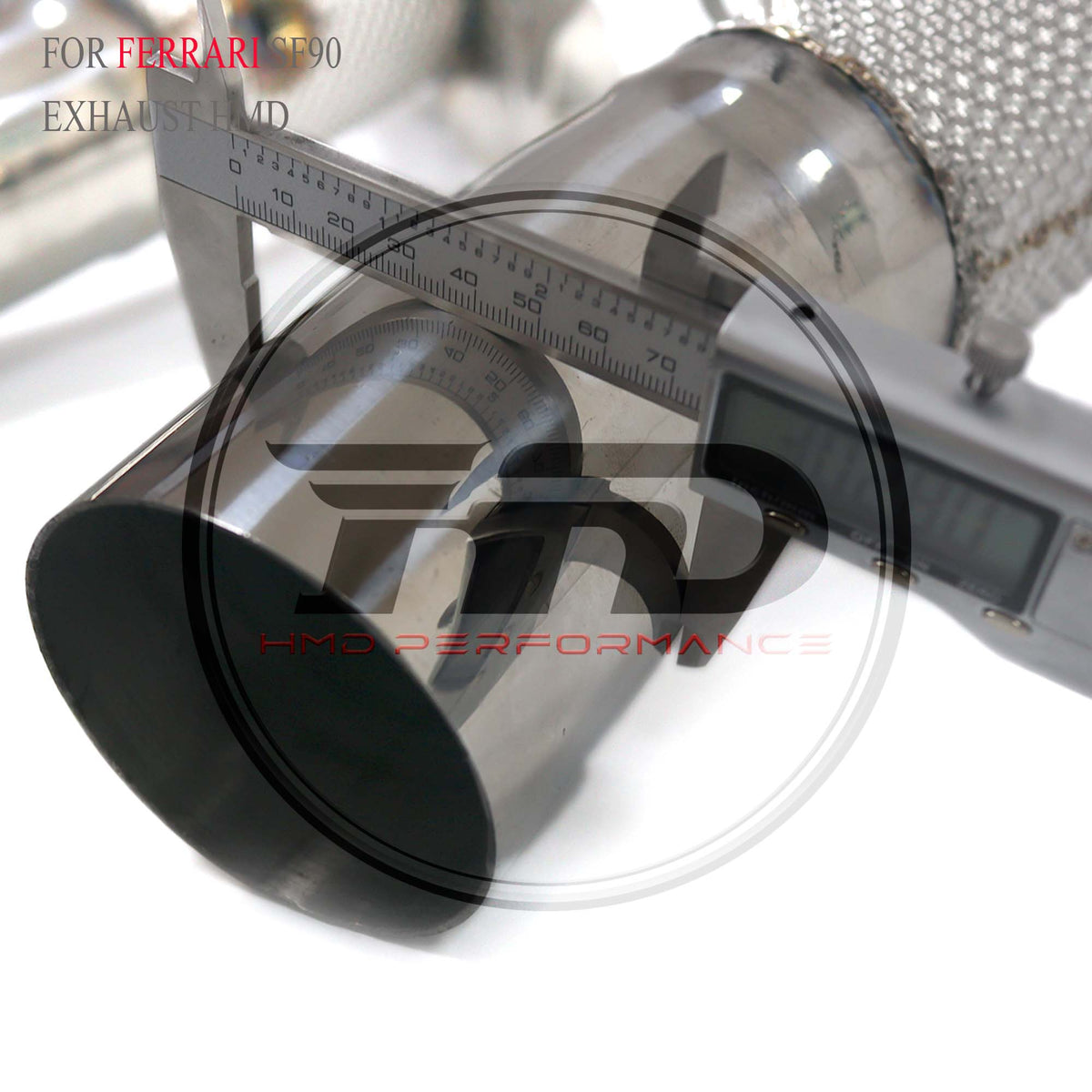 Ferrari SF90 Straight Catback SUS304 Racing Grade Exhaust System - 6
