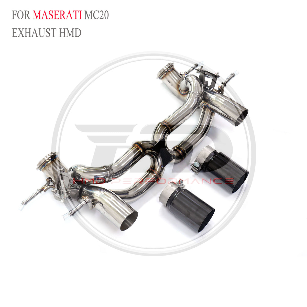 Maserati MC20 catback SUS304 Racing Grade Exhaust System - 3
