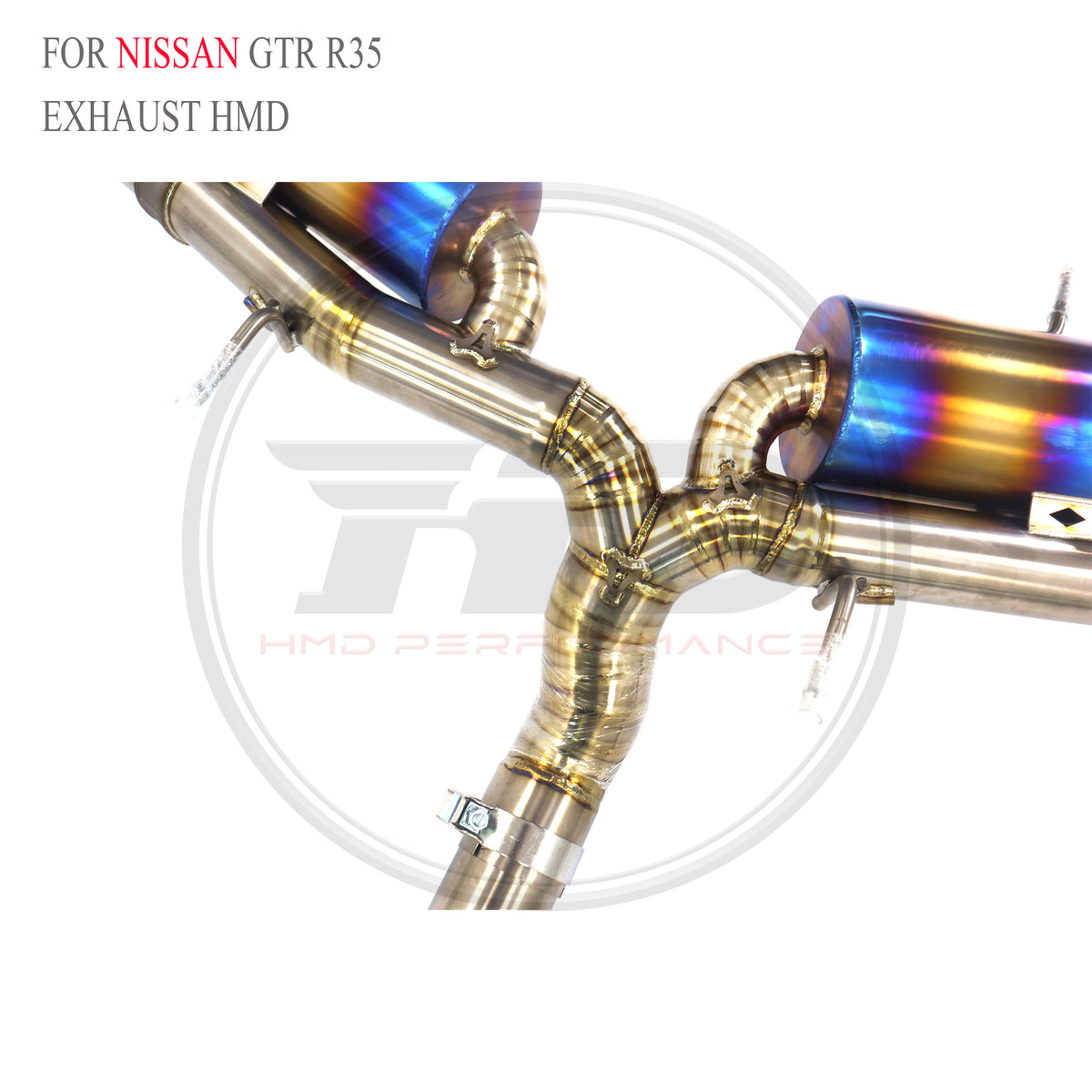 Nissan GTR R35 Valved Catback Titanium Racing Grade Exhaust System - 2
