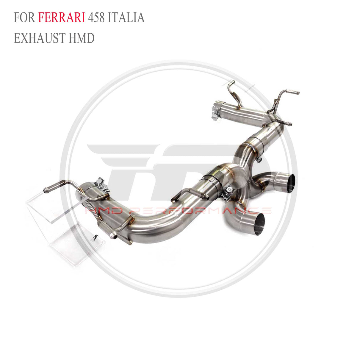 Ferrari 458 Italia catback SUS304 Racing Grade Exhaust System - 3