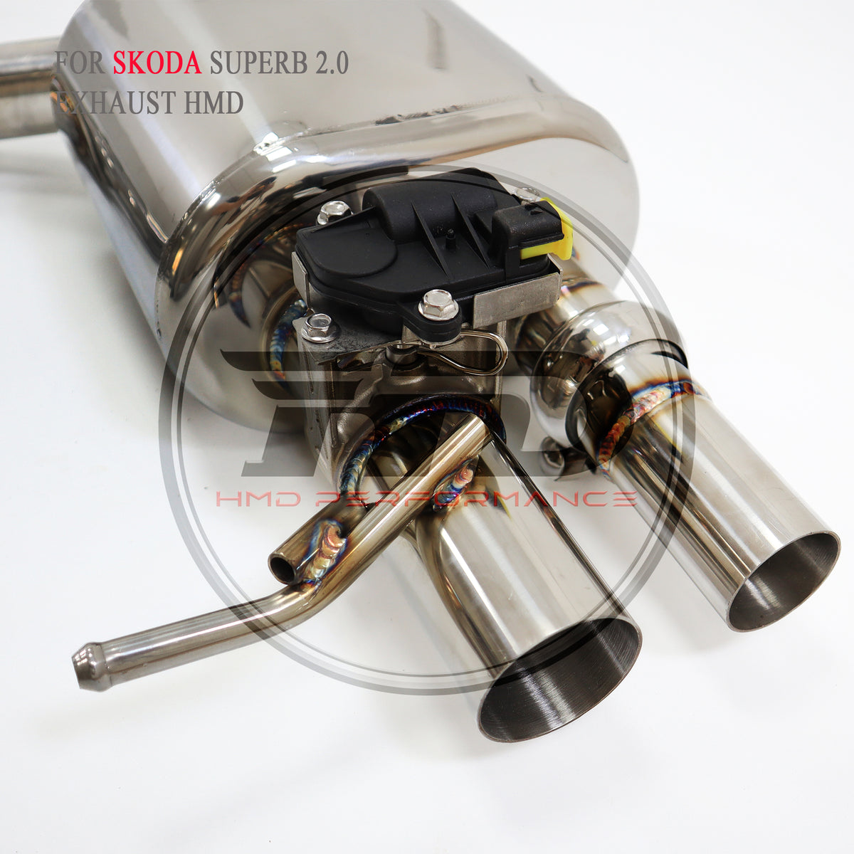 Skoda Superb 2.0T 4WD Valved Catback SUS304 Racing Grade Exhaust System - 5