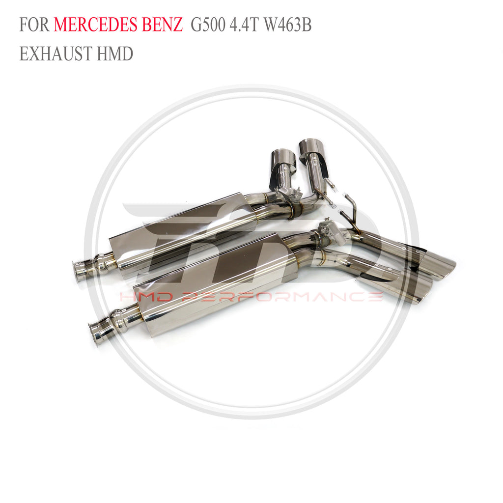 Mercedes-Benz G500 4.4T W463B catback SUS304 Sport Exhaust System - 6