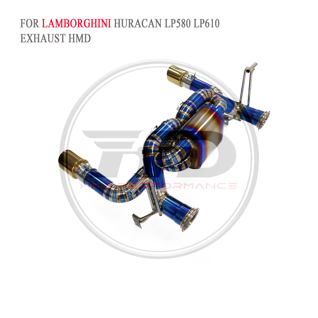 Lamborghini EVO catback Titanium Sport Exhaust System - 6