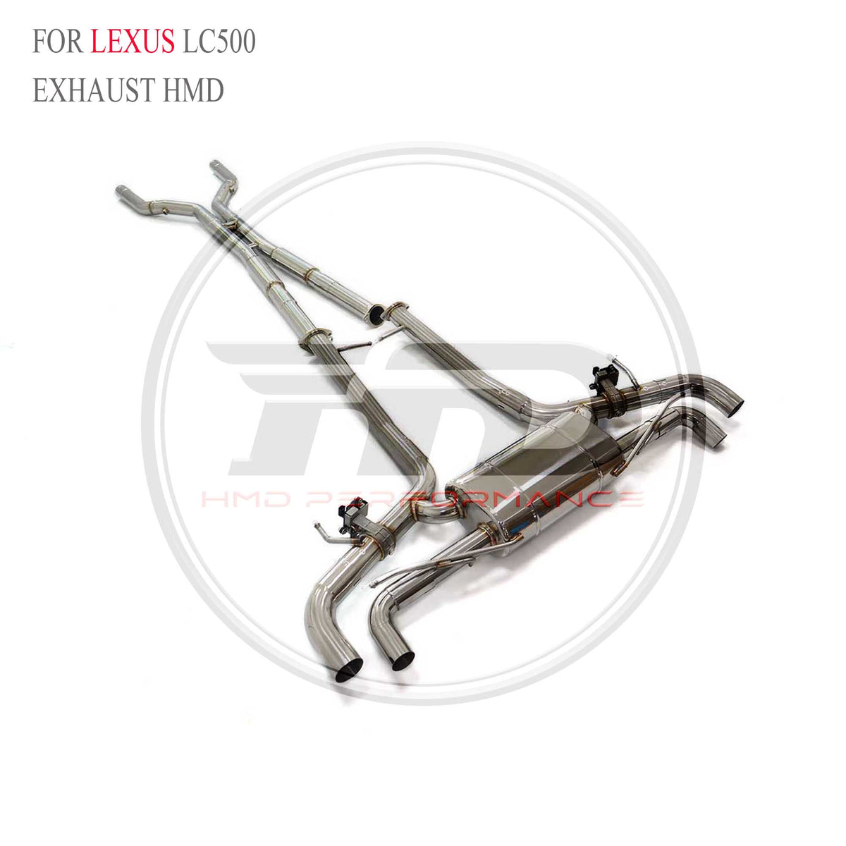 Lexus LC500 catback SUS304 Racing Grade Exhaust System - 2