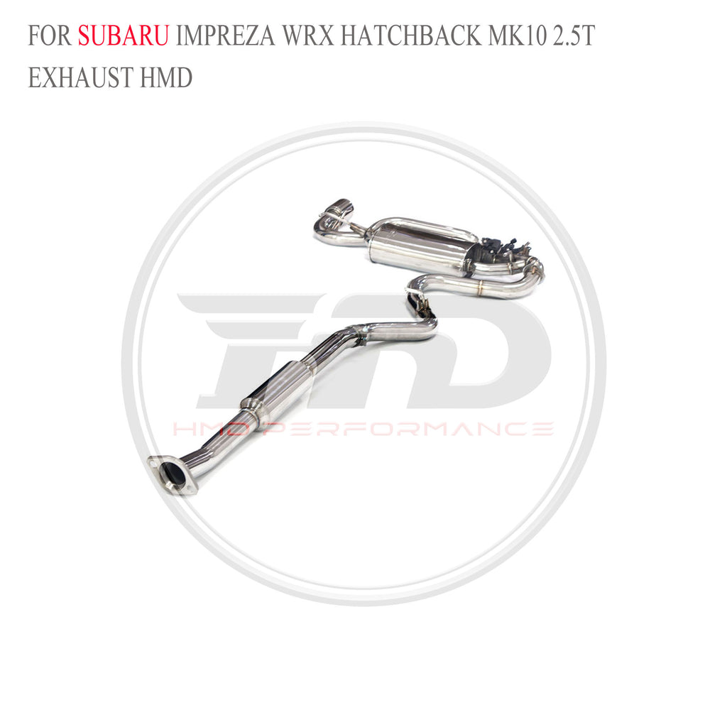 Subaru Impreza WRX Hatchback MK10 2.5T catback SUS304 Racing Grade Exhaust System - 6