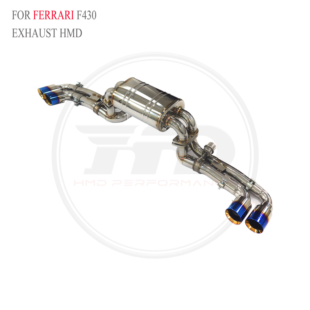 Ferrari F430 4.3L Valved Axle-Back SUS304 Racing Grade Exhaust System - 3